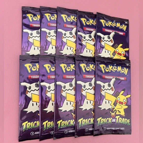 Pokemon Sealed Trick or Trade Bundle - 10 Pack - Picture 7 of 7
